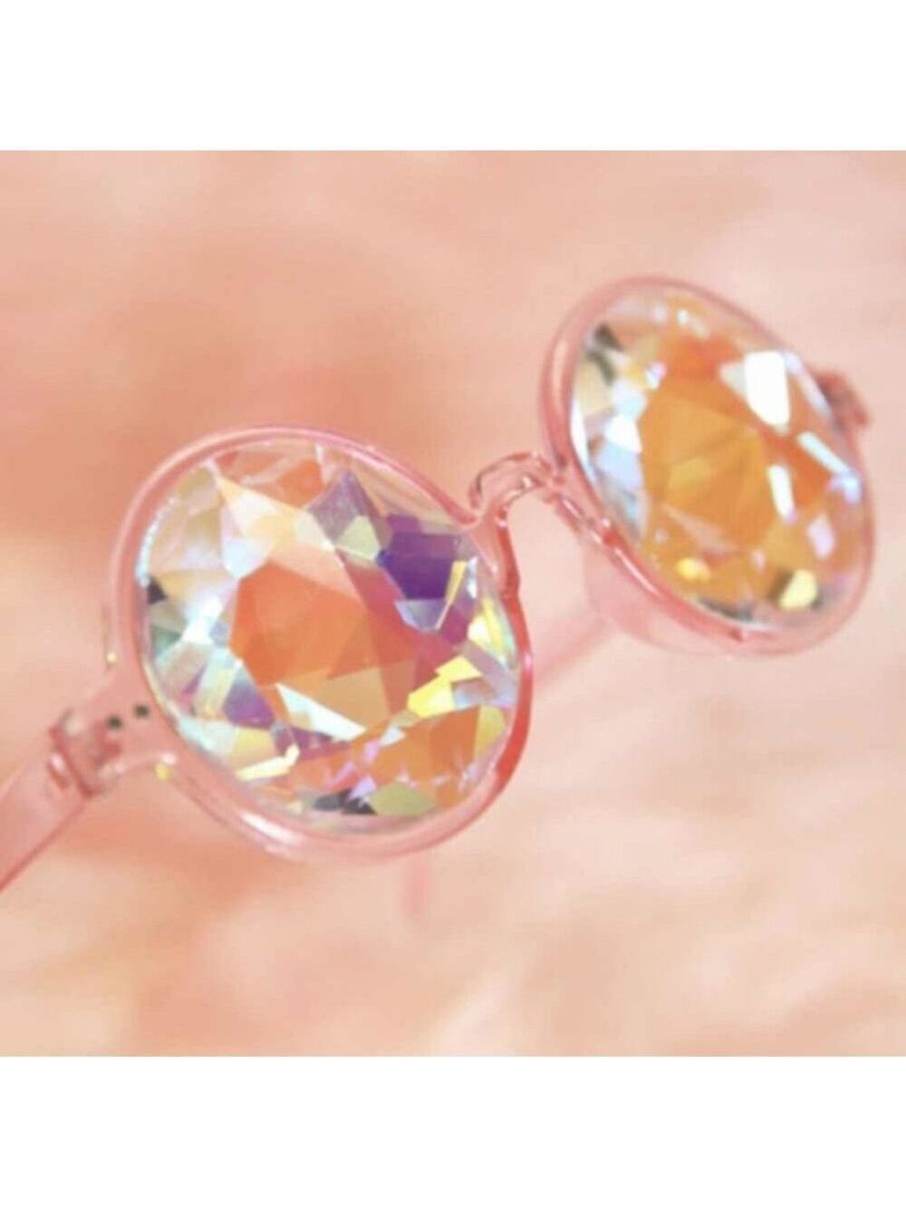 Sunglasses Kaleidoscope Rainbow Prism glasses - Picture 4 of 7